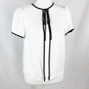 Zara Black and White Short sleeve